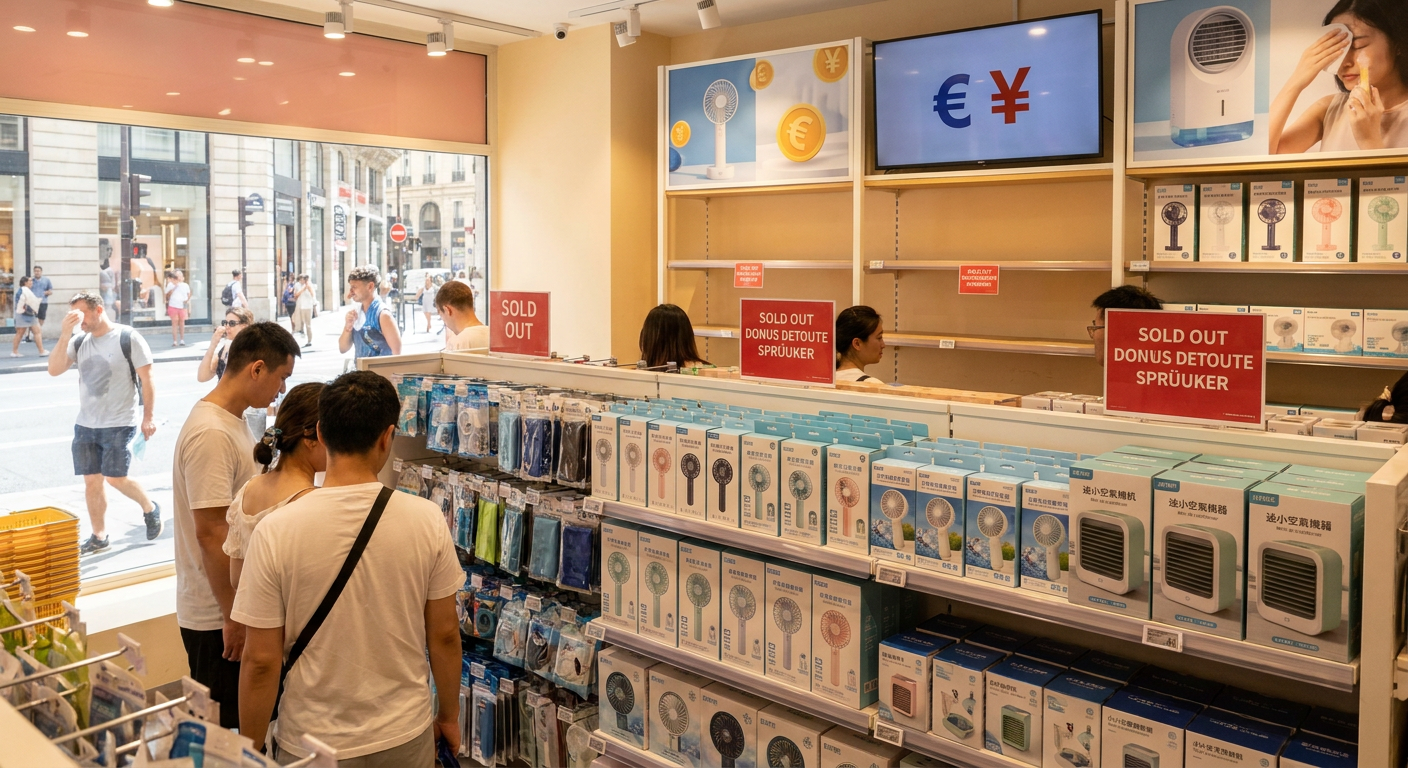 欧洲热浪催生需求 中国降温产品强势出海