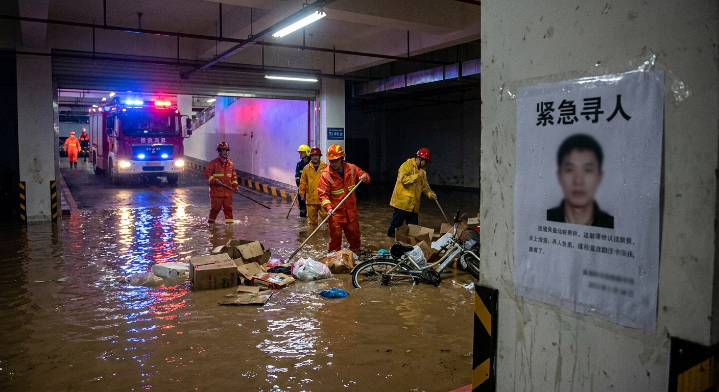 贵港男子抗洪抢险失联 十日后遗体被找到